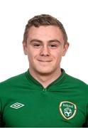 6 March 2014; Georgie Poynton during a Republic of Ireland U17's Squad Portraits session at Gannon Park in Malahide, Dublin. Photo by Pat Murphy/Sportsfile