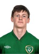 6 March 2014; Danny Kane during a Republic of Ireland U17's Squad Portraits session at Gannon Park in Malahide, Dublin. Photo by Pat Murphy/Sportsfile