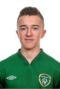 6 March 2014; Darragh Markey during a Republic of Ireland U17's Squad Portraits session at Gannon Park in Malahide, Dublin. Photo by Pat Murphy/Sportsfile