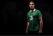 24 March 2015; Ciaran Clark during a Republic of Ireland Portrait Session at Portmarnock Hotel & Golf Links in Portmarnock, Dublin. Photo by David Maher/Sportsfile