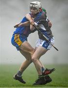 23 January 2020; Mickey Mahoney of Waterford United IT in action against Gary Cooney of Mary Immaculate College during the Fitzgibbon Cup Group A Round 3 match between Mary Immaculate College and Waterford IT at MICL Grounds in Limerick. Photo by David Fitzgerald/Sportsfile