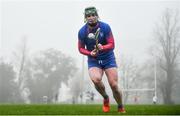 23 January 2020; Cathal Bourke of Mary Immaculate College takes a free near the sideline during the Fitzgibbon Cup Group A Round 3 match between Mary Immaculate College and Waterford United IT at MICL Grounds in Limerick. Photo by David Fitzgerald/Sportsfile