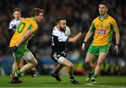 19 January 2020; Conor Laverty of Kilcoo in action against Gary Sice, left, and Ian Burke of Corofin during the AIB GAA Football All-Ireland Senior Club Championship Final between Corofin and Kilcoo at Croke Park in Dublin. Photo by Piaras Ó Mídheach/Sportsfile