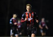 21 January 2020; Kris Twardek of Bohemians during the Pre-Season Friendly match between Bohemians and Longford Town at AUL Complex in Clonsaugh, Dublin. Photo by Sam Barnes/Sportsfile