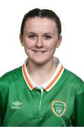 19 November 2016; Aoife Brophy during a Republic of Ireland U16 Women's Squad Portraits session in Dublin. Photo by Piaras Ó Mídheach/Sportsfile