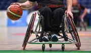 24 January 2020; A general view of wheelchair basketball during the Hula Hoops IWA Wheelchair Basketball Cup Final match between Killester WBC and Rebel Wheelers at the National Basketball Arena in Tallaght, Dublin. Photo by Brendan Moran/Sportsfile