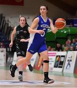 24 January 2020; Kate Hickey of Waterford United Wildcats during the Hula Hoops U18 Women’s National Cup Final match between Portlaoise Panthers and Waterford Wildcats at the National Basketball Arena in Tallaght, Dublin. Photo by Brendan Moran/Sportsfile