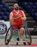24 January 2020; Paul Ryan of Rebel Wheelers during the Hula Hoops IWA Wheelchair Basketball Cup Final match between Killester WBC and Rebel Wheelers at the National Basketball Arena in Tallaght, Dublin. Photo by Brendan Moran/Sportsfile