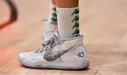 24 January 2020; A basketball boot is seen during the Hula Hoops U18 Women’s National Cup Final match between Portlaoise Panthers and Waterford United Wildcats at the National Basketball Arena in Tallaght, Dublin. Photo by Brendan Moran/Sportsfile