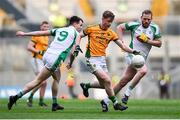 25 January 2020; Tadhg Cody of of Rathgarogue-Cushinstown in action against Jack Barry, left, and Dan Goggin of of Na Gaeil during the AIB GAA Football All-Ireland Junior Club Championship Final match between Na Gaeil and Rathgarogue-Cushinstown at Croke Park in Dublin. Photo by Ben McShane/Sportsfile