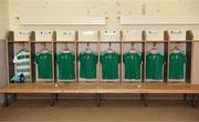 25 January 2020; A general view of jerseys in the Limerick dressing room prior to the Allianz Hurling League Division 1 Group A Round 1 match between Tipperary and Limerick at Semple Stadium in Thurles, Tipperary. Photo by Diarmuid Greene/Sportsfile