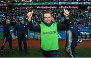 25 January 2020; Na Gaeil manager Donal Rooney celebrates at the final whistle of the AIB GAA Football All-Ireland Junior Club Championship Final match between Na Gaeil and Rathgarogue-Cushinstown at Croke Park in Dublin. Photo by Ramsey Cardy/Sportsfile