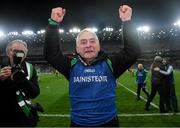 25 January 2020; Oughterard manager Tommy Finnerty celebrates following the AIB GAA Football All-Ireland Intermediate Club Championship Final match between Magheracloone and Oughterard at Croke Park in Dublin.Photo by Ramsey Cardy/Sportsfile