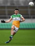 11 January 2020; Ruairi McNamee of Offaly during the O'Byrne Cup Semi-Final match between Offaly and Westmeath at Bord na Móna O'Connor Park in Tullamore, Offaly. Photo by Harry Murphy/Sportsfile