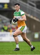 11 January 2020; Eoin Carroll of Offaly during the O'Byrne Cup Semi-Final match between Offaly and Westmeath at Bord na Móna O'Connor Park in Tullamore, Offaly. Photo by Harry Murphy/Sportsfile