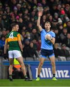 25 January 2020; Paul Mannion of Dublin calls for a mark during the Allianz Football League Division 1 Round 1 match between Dublin and Kerry at Croke Park in Dublin. Photo by Ramsey Cardy/Sportsfile