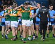 25 January 2020; David Clifford of Kerry leaves the pitch following a tussle at the final whistle of the Allianz Football League Division 1 Round 1 match between Dublin and Kerry at Croke Park in Dublin. Photo by Ramsey Cardy/Sportsfile