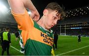 25 January 2020; David Clifford of Kerry leaves the pitch following a tussle at the final whistle of the Allianz Football League Division 1 Round 1 match between Dublin and Kerry at Croke Park in Dublin. Photo by Ramsey Cardy/Sportsfile