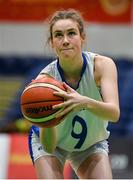 26 January 2020; Anna Grogan of Waterford United Wildcats during the Hula Hoops U20 Women’s National Cup Final between Waterford Wildcats and UU Tigers at the National Basketball Arena in Tallaght, Dublin. Photo by Brendan Moran/Sportsfile