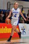 26 January 2020; Abby Flynn of Waterford United Wildcats during the Hula Hoops U20 Women’s National Cup Final between Waterford Wildcats and UU Tigers at the National Basketball Arena in Tallaght, Dublin. Photo by Brendan Moran/Sportsfile