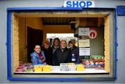 26 January 2020; Tuck shop volunteers, from left, Wendy Flahavan, Oonagh Ryan, Anne Sheridan, Terry and Linda O'Connor prior to the Allianz Hurling League Division 1 Group A Round 1 match between Waterford and Cork at Walsh Park in Waterford. Photo by David Fitzgerald/Sportsfile