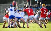 26 January 2020; Players from both sides tussle during the Allianz Hurling League Division 1 Group A Round 1 match between Waterford and Cork at Walsh Park in Waterford. Photo by David Fitzgerald/Sportsfile