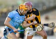 26 January 2020; Eamon Dillon of Dublin is tackled by Ciaran Wallace of Kilkenny during the Allianz Hurling League Division 1 Group B Round 1 match between Kilkenny and Dublin at UPMC Nowlan Park in Kilkenny. Photo by Ray McManus/Sportsfile