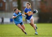 26 January 2020; Caitlin Kennedy of Tipperary in action against Aoife Kane of Dublin during the 2020 Lidl Ladies National Football League Division 1 Round 1 match between Dublin and Tipperary at St Endas GAA club in Ballyboden, Dublin. Photo by Harry Murphy/Sportsfile