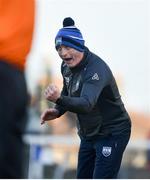 26 January 2020; Waterford manager Liam Cahill celebrates a late score during the Allianz Hurling League Division 1 Group A Round 1 match between Waterford and Cork at Walsh Park in Waterford. Photo by David Fitzgerald/Sportsfile
