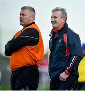 26 January 2020; Cork manager Kieran Kingston, right, and selector Diarmuid O'Sullivan during the Allianz Hurling League Division 1 Group A Round 1 match between Waterford and Cork at Walsh Park in Waterford. Photo by David Fitzgerald/Sportsfile
