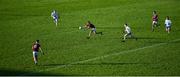 26 January 2020; Paul Conroy of Galway in action against Ryan McAnespie of Monaghan during the Allianz Football League Division 1 Round 1 match between Galway and Monaghan at Pearse Stadium in Galway. Photo by Daire Brennan/Sportsfile