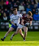 26 January 2020; John Daly of Galway in action against Karl O’Connell of Monaghan during the Allianz Football League Division 1 Round 1 match between Galway and Monaghan at Pearse Stadium in Galway. Photo by Daire Brennan/Sportsfile