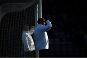 26 January 2020; Umpire Paul Harding shields his eyes from the sun during the Allianz Football League Division 1 Round 1 match between Galway and Monaghan at Pearse Stadium in Galway. Photo by Daire Brennan/Sportsfile