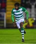 26 January 2020; Thomas Oluwa of Shamrock Rovers during the Pre-Season Friendly match between Waterford United and Shamrock Rovers at RSC in Waterford. Photo by David Fitzgerald/Sportsfile