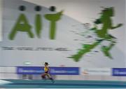 26 January 2020; Phil Healy of Bandon AC, Cork, competes in the Women's 400m event during the AAI National Indoor League Round 2 at AIT Indoor Arena in Athlone, Westmeath. Photo by Ben McShane/Sportsfile