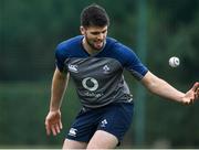 28 January 2020; Harry Byrne during Ireland Rugby squad training at The Campus in Quinta da Lago, Portugal. Photo by Brendan Moran/Sportsfile