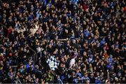 25 January 2020; Dublin supporters, on Hill 16, celebrate a score during the Allianz Football League Division 1 Round 1 match between Dublin and Kerry at Croke Park in Dublin. Photo by Ray McManus/Sportsfile