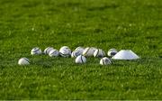 26 January 2020; Sliotars on the grass before the Allianz Hurling League Division 1 Group B Round 1 match between Kilkenny and Dublin at UPMC Nowlan Park in Kilkenny. Photo by Ray McManus/Sportsfile