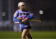 28 January 2020; Sinead Wilde of UCD during the Purcell Cup Camogie Championship Round 2 match between UCD and Athlone IT at UCD Belfield in Dublin. Photo by Matt Browne/Sportsfile