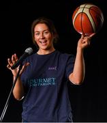 29 January 2020; Gourmet Food Parlour is celebrating the passion of Ladies Footballers to mark the launch of the 2020 GFP Ladies HEC Third Level Championships. In attendance at the launch is Singer, Basketball player and DCU and Dublin footballer Laura McGinley. Photo by David Fitzgerald/Sportsfile
