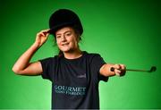 29 January 2020; Gourmet Food Parlour is celebrating the passion of Ladies Footballers to mark the launch of the 2020 GFP Ladies HEC Third Level Championships. In attendance at the launch is horse riding enthusiast and UL and Kerry footballer Hannah O'Donoghue. Photo by David Fitzgerald/Sportsfile