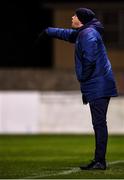 28 January 2020; Drogheda manager Tim Clancy during the pre-season friendly match between Drogheda United and Bohemians at United Park in Drogheda, Co Louth. Photo by Eóin Noonan/Sportsfile