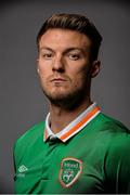 27 March 2016; Anthony Pilkington during a Republic of Ireland Portrait Session at Castleknock Hotel in Dublin. Photo by David Maher/Sportsfile