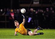 29 January 2020; Mícheál Bannigan of DCU Dóchas Éireann loses control of the ball during the Sigerson Cup Final match between DCU Dóchas Éireann and IT Carlow at Dublin City University Sportsgrounds in Glasnevin, Dublin. Photo by Seb Daly/Sportsfile