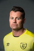 27 March 2016; Shay Given during a Republic of Ireland Portrait Session at Castleknock Hotel in Dublin. Photo by David Maher/Sportsfile
