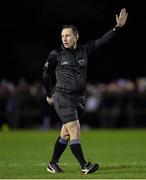 29 January 2020; Referee Derek O'Mahony during the Sigerson Cup Final match between DCU Dóchas Éireann and IT Carlow at Dublin City University Sportsgrounds in Glasnevin, Dublin. Photo by Seb Daly/Sportsfile