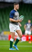 31 January 2020; Jordan Larmour during an Ireland Rugby captain's run at the Aviva Stadium in Dublin. Photo by Seb Daly/Sportsfile