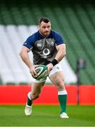 31 January 2020; Cian Healy during an Ireland Rugby captain's run at the Aviva Stadium in Dublin. Photo by Seb Daly/Sportsfile