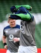 31 January 2020; James Ryan during an Ireland Rugby captain's run at the Aviva Stadium in Dublin. Photo by Seb Daly/Sportsfile