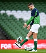 31 January 2020; Ross Byrne during an Ireland Rugby captain's run at the Aviva Stadium in Dublin. Photo by Seb Daly/Sportsfile